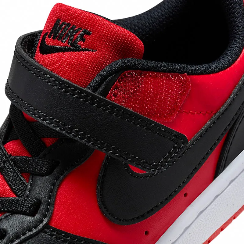 Kid's Preschool Court Borough Low Recraft Red/Black/White