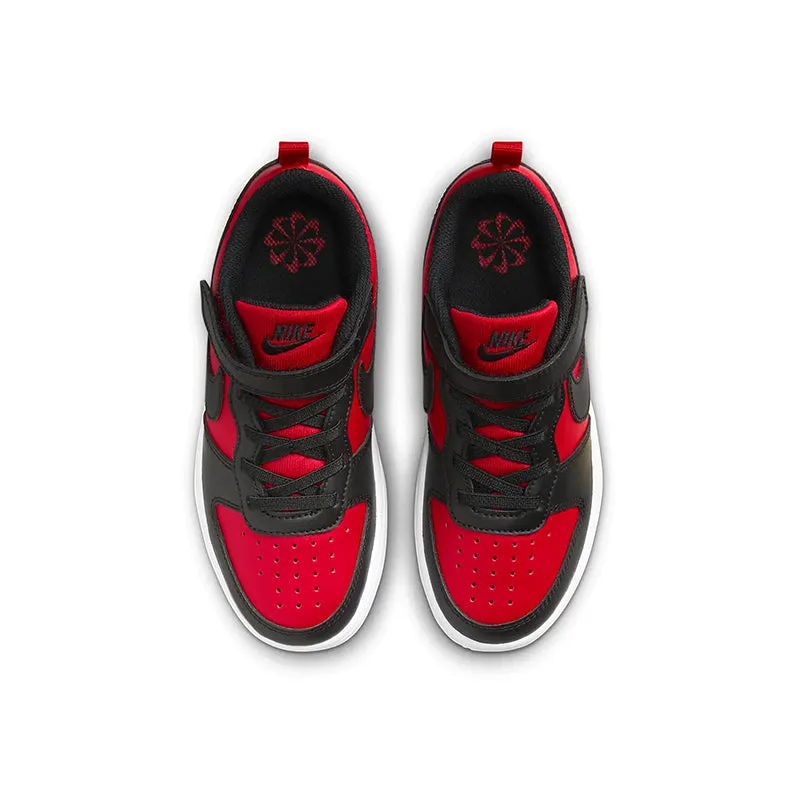 Kid's Preschool Court Borough Low Recraft Red/Black/White