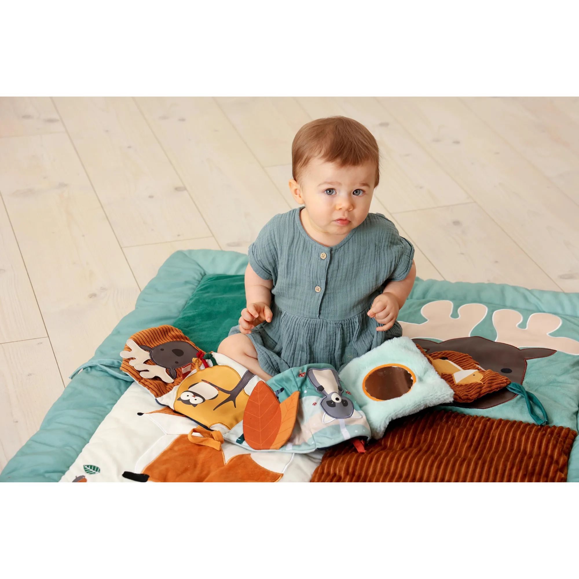 LITTLE BIG FRIENDS Soft Activity Book 2 in 1 - Forest
