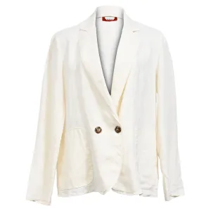 Max & Co. Blazer in Cream Linen