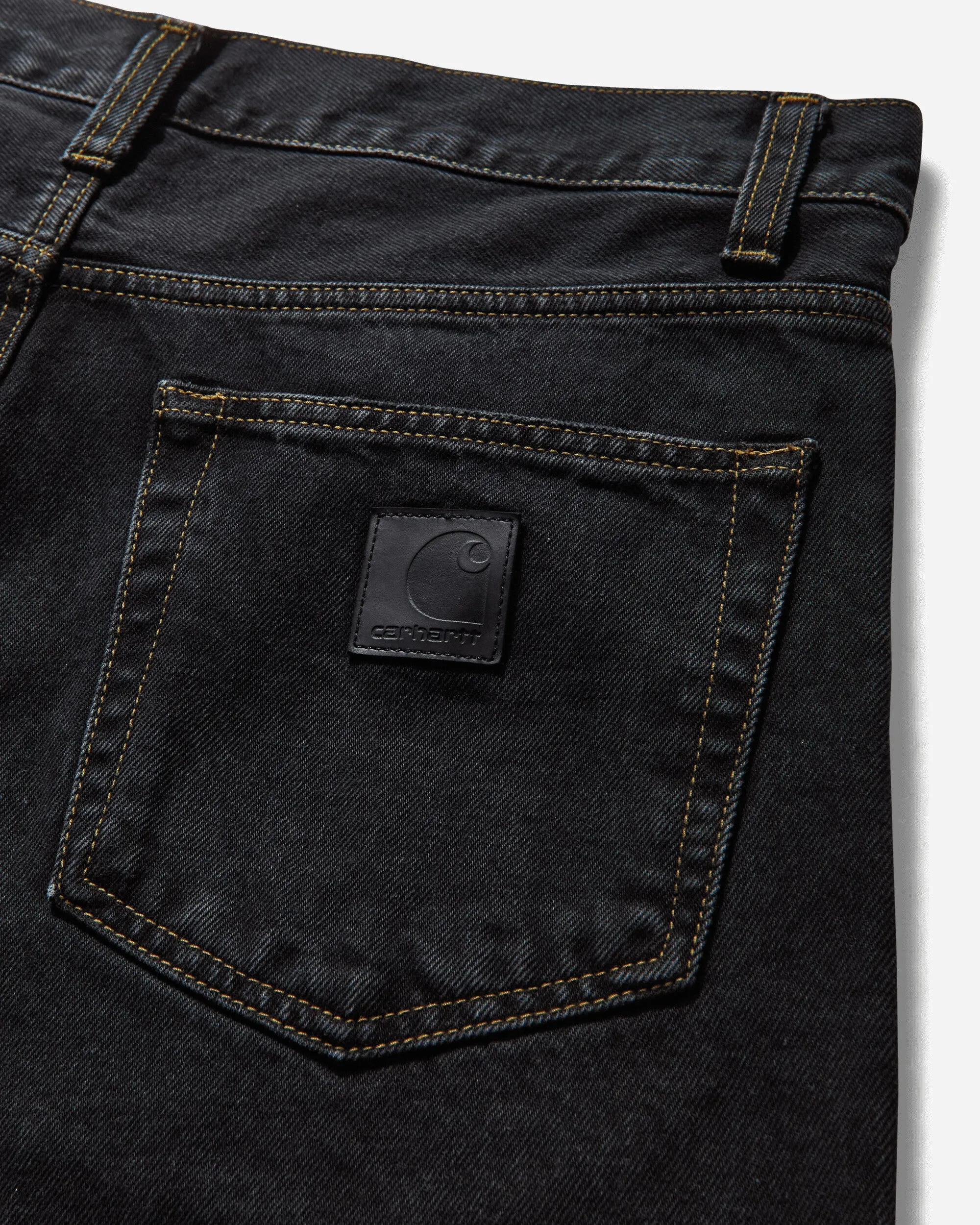 Men's Aaron Pants Black (Stone Washed)