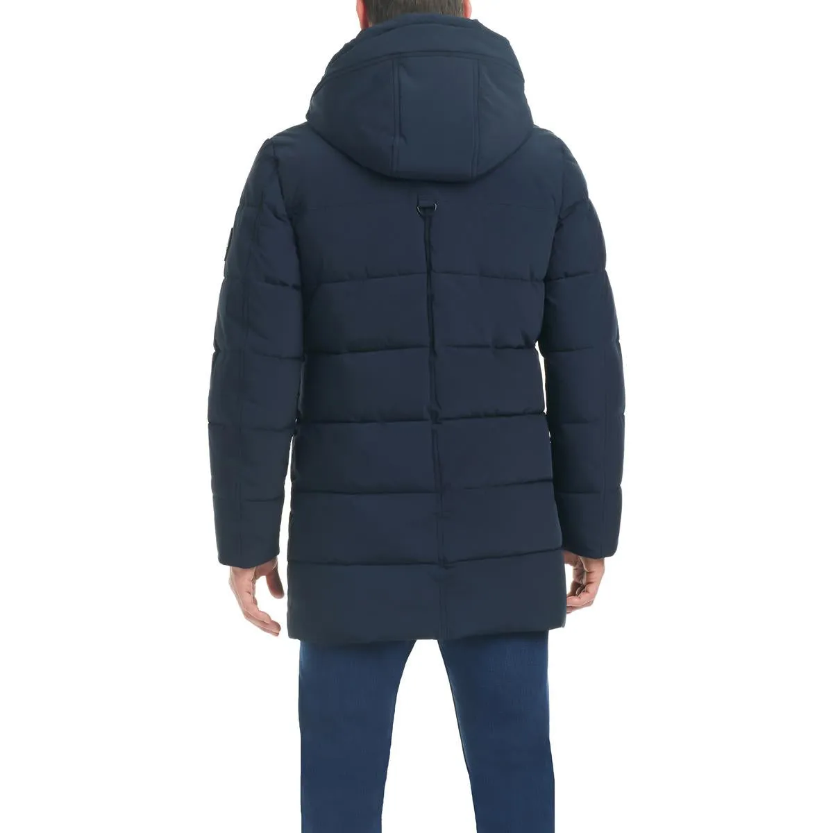 Mens Insulated Hooded Puffer Jacket