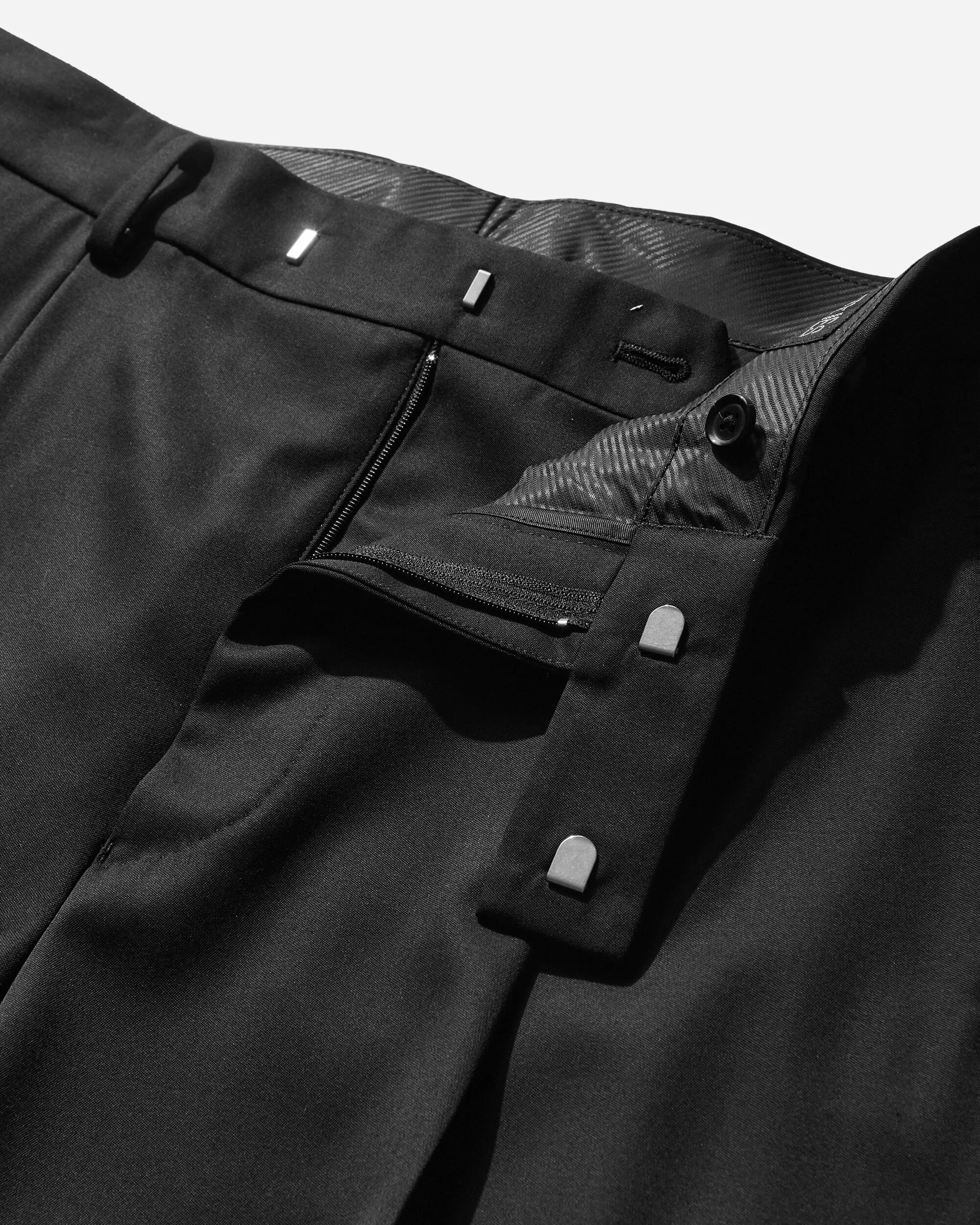 Men's Pleated Trousers (Type-2) Black