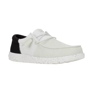 Men's Wally Tri Varsity Mesh White/Black