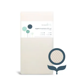 Naturepedic Organic Breathable Innerspring 252 Coil 2-Stage Mattress - Natural