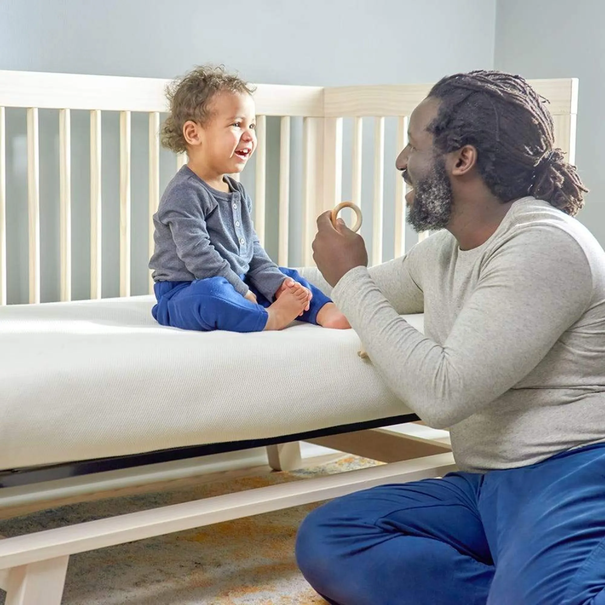 Naturepedic Organic Breathable Innerspring 252 Coil 2-Stage Mattress - Natural