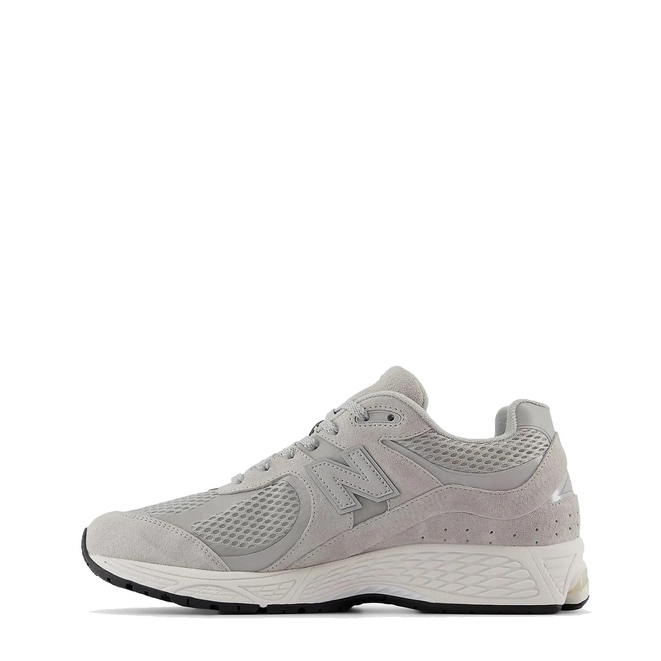 New Balance Womens 2002W Trainer Raincloud / Silver Metallic / Black