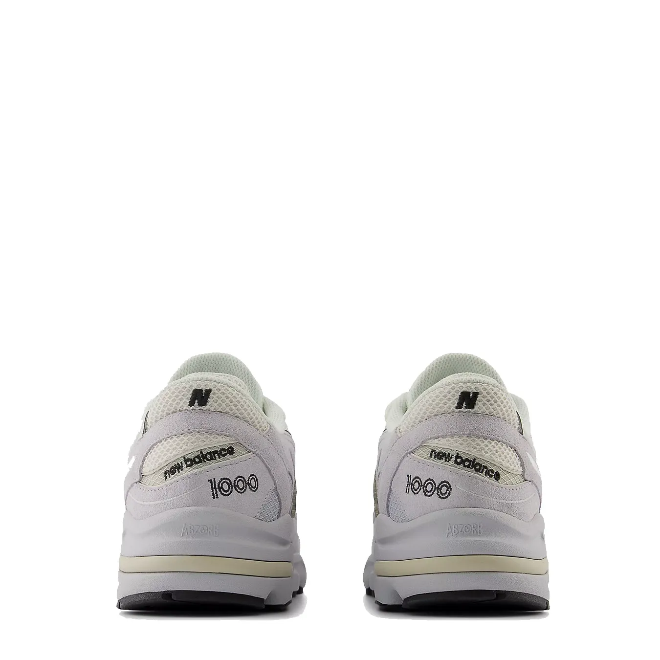 New Balance Womens M1000 Trainer Pearl Grey / Black