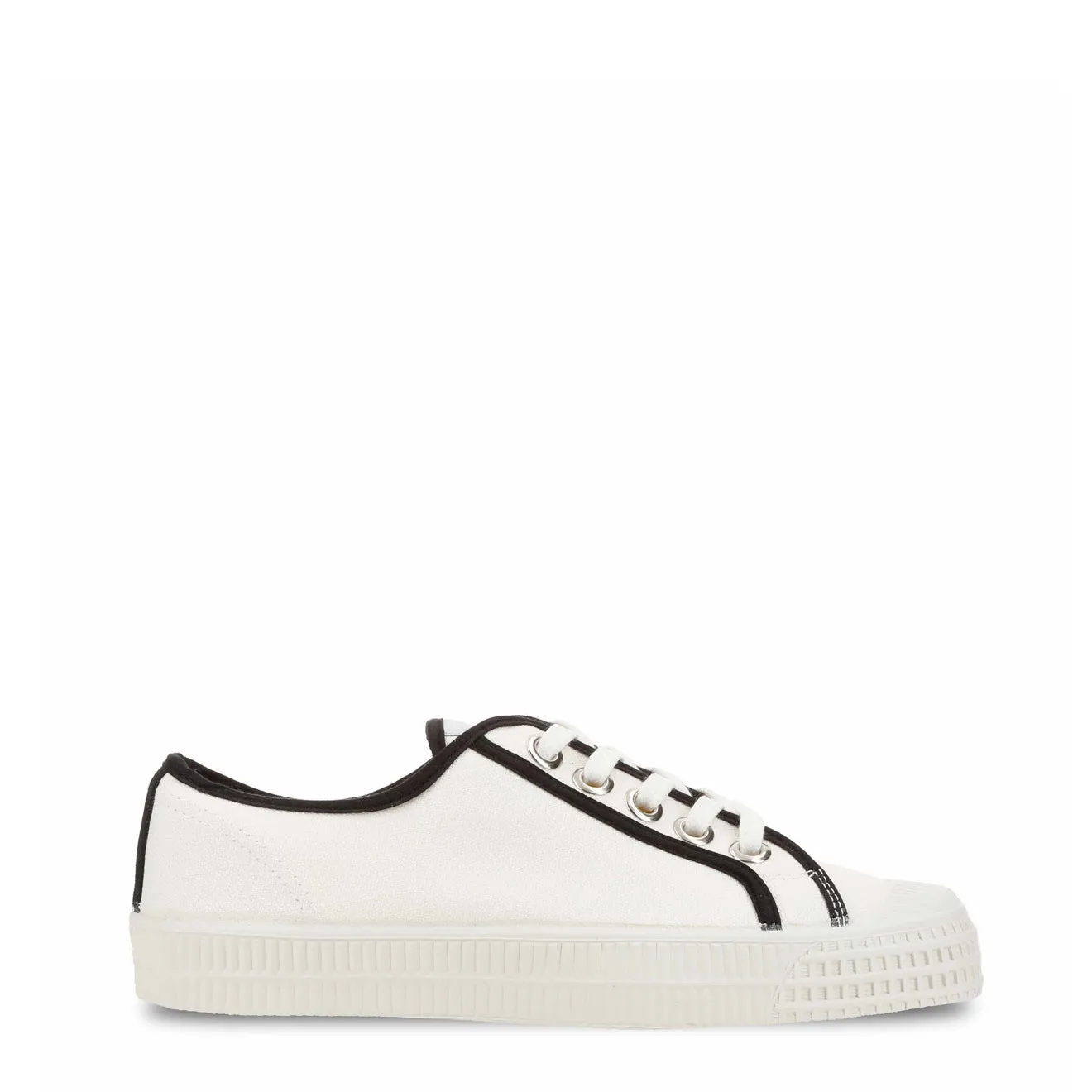 Novesta Womens Star Master Trainer Contrast Piping 10 White 60 Black / 110 White