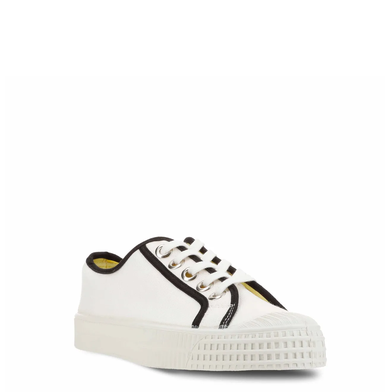Novesta Womens Star Master Trainer Contrast Piping 10 White 60 Black / 110 White