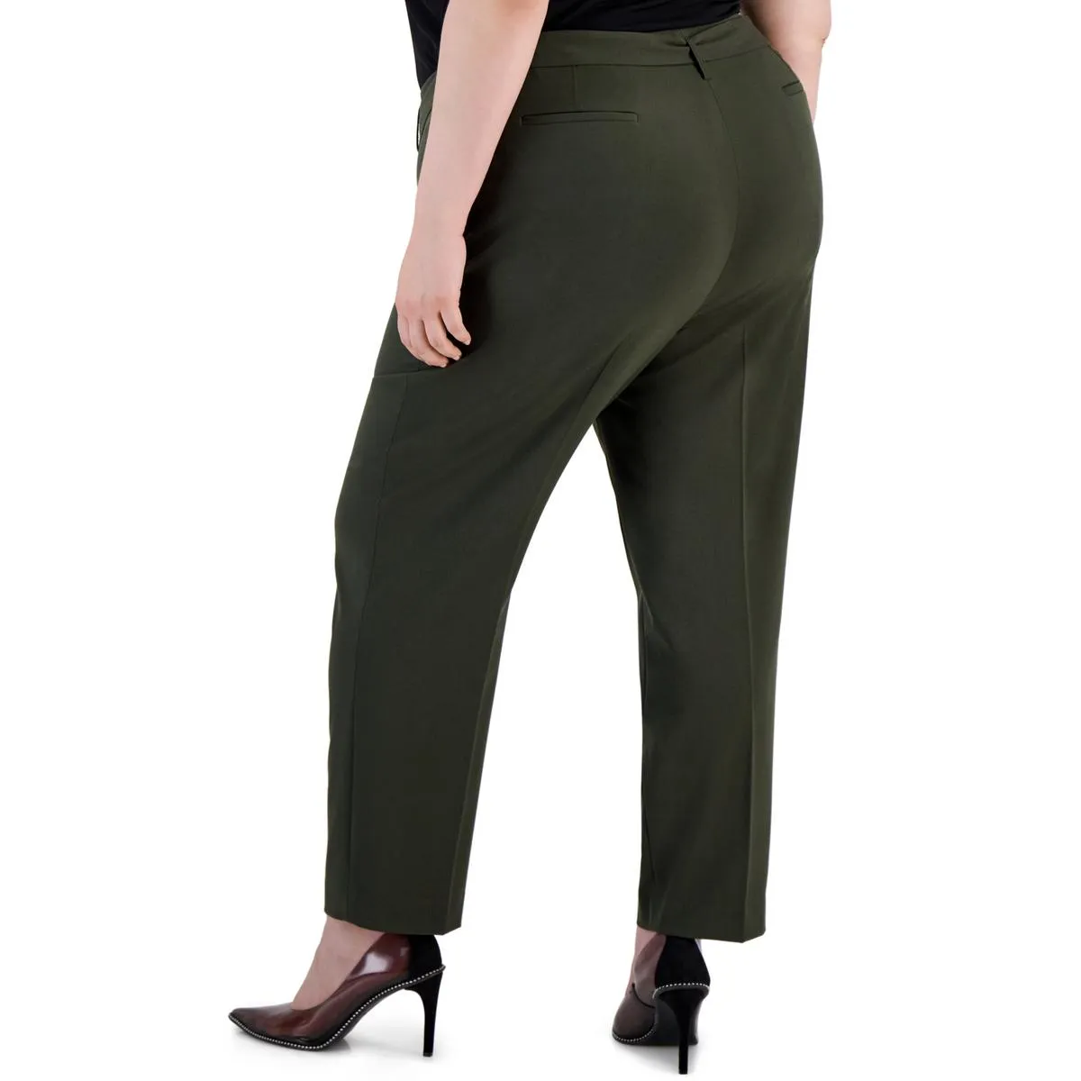 Plus Womens Wear To Work Suit Separate Dress Pants