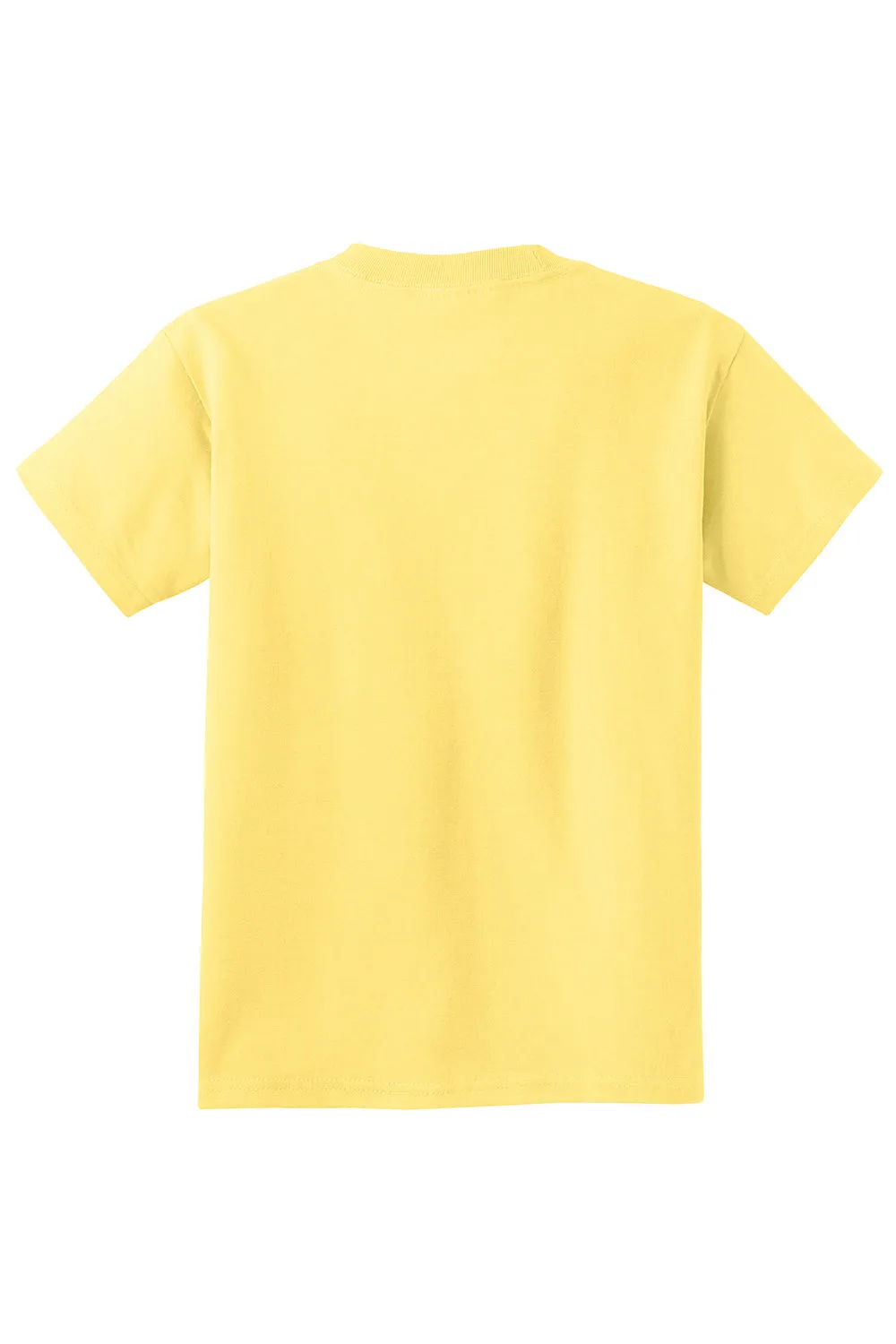 Port & Company Youth Essential Short Sleeve Crewneck T-Shirt - Daffodil Yellow