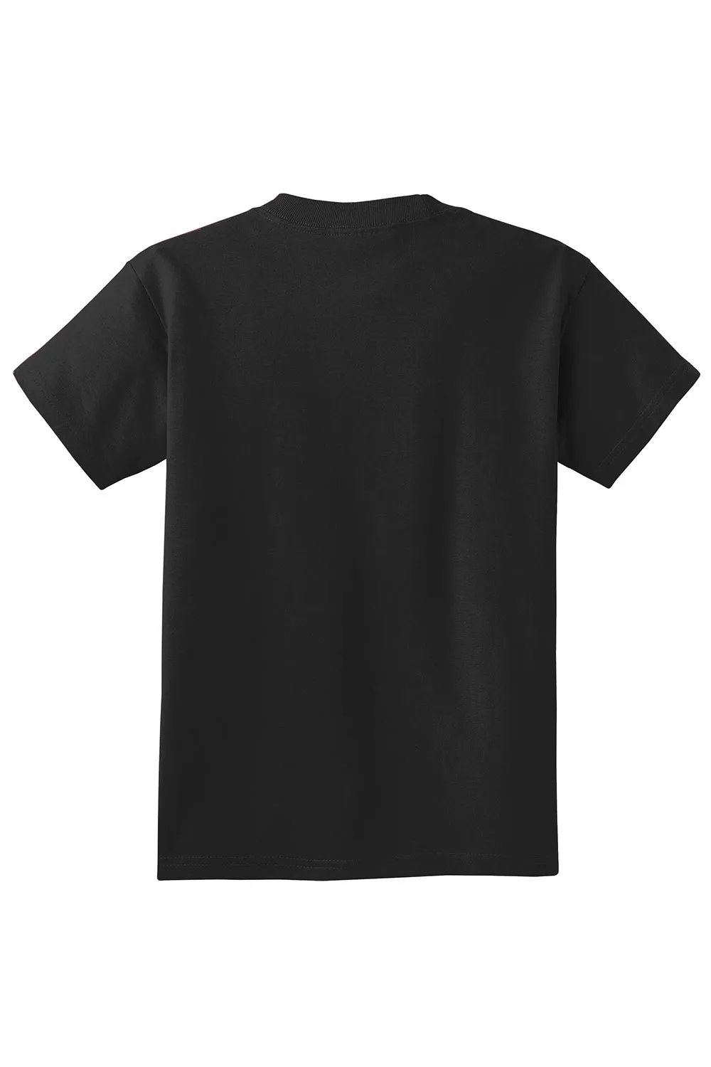 Port & Company Youth Essential Short Sleeve Crewneck T-Shirt - Jet Black