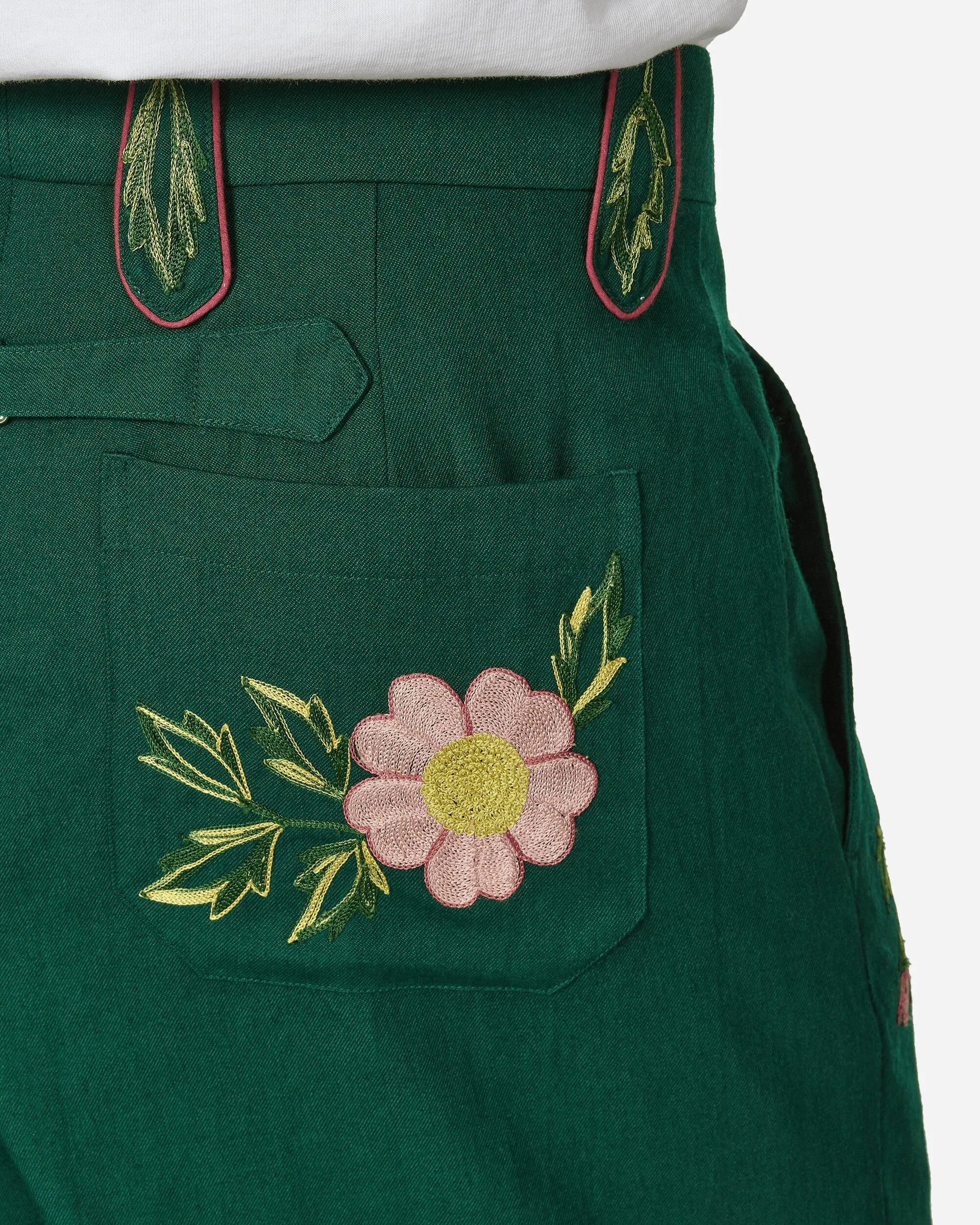 Prarie Rose Trousers Green