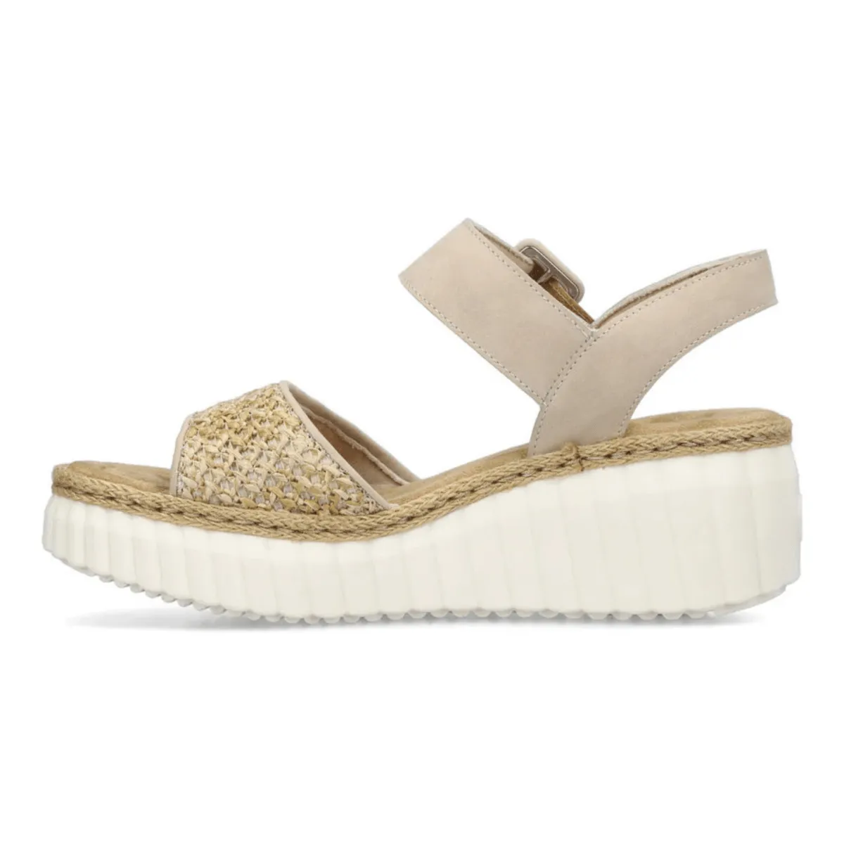Rieker Women's 69176-62 Rose Ginger/Sand