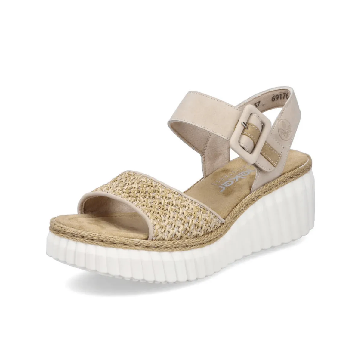 Rieker Women's 69176-62 Rose Ginger/Sand