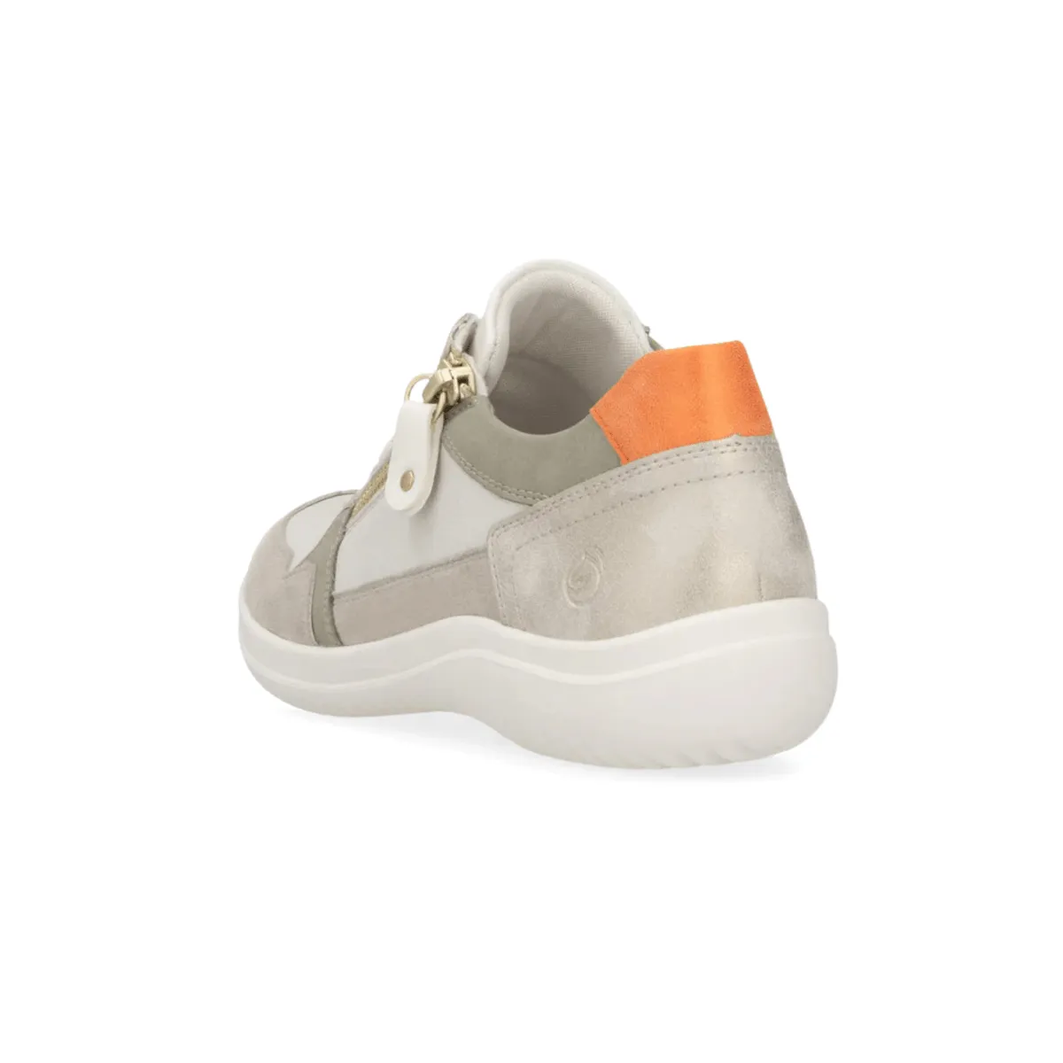 Rieker Women's Louann D1E06-80 Clay/Off-White/Sage/Shell/Orange