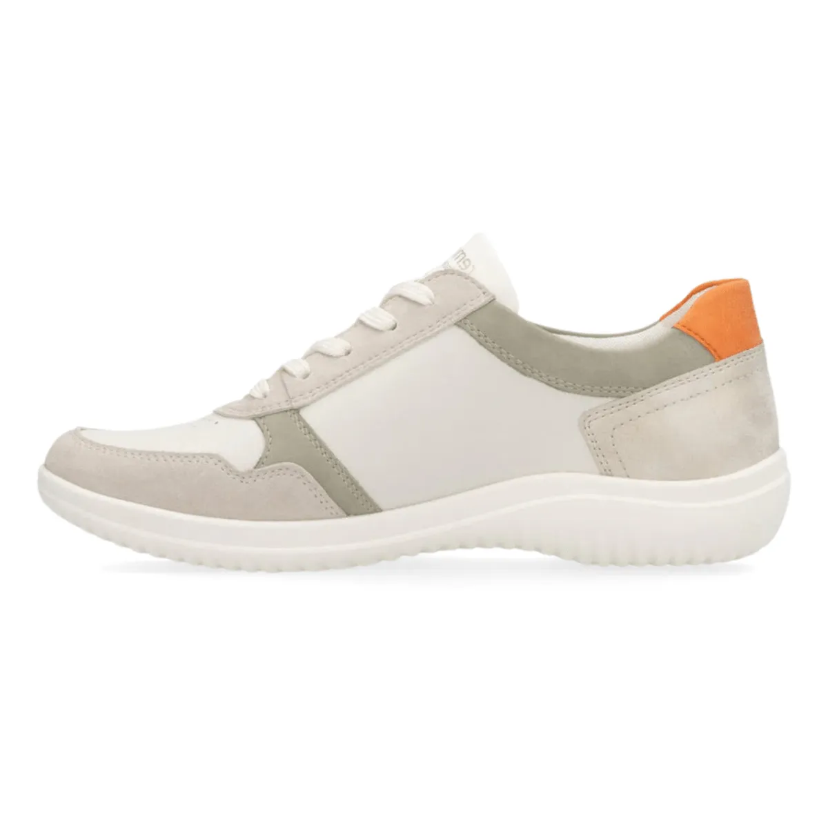 Rieker Women's Louann D1E06-80 Clay/Off-White/Sage/Shell/Orange