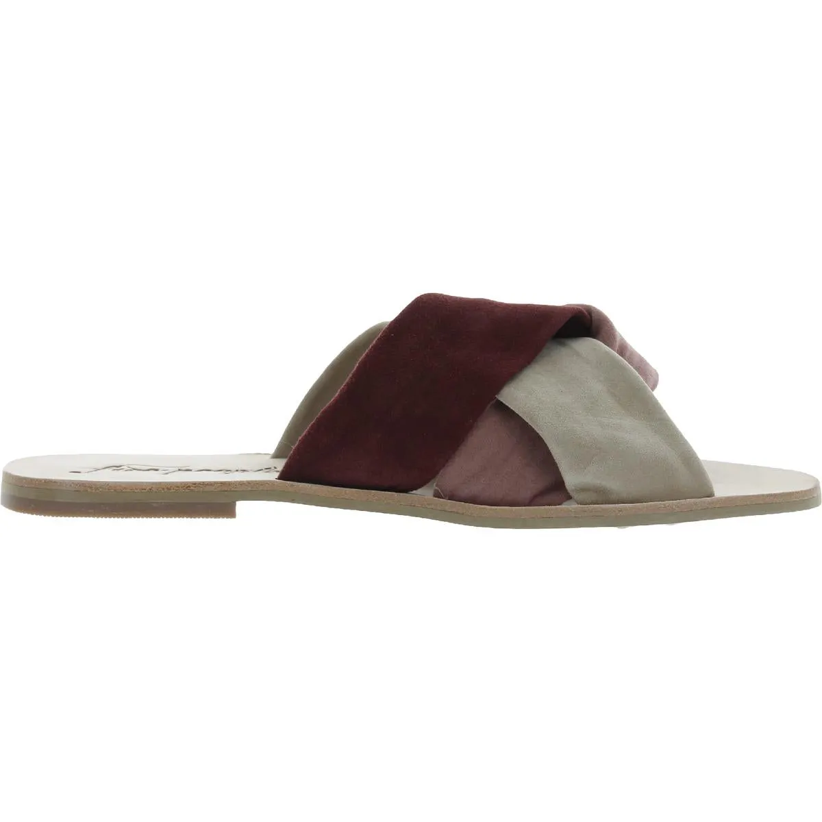 Rio Vista Womens Criss-Cross Front Slide Sandals