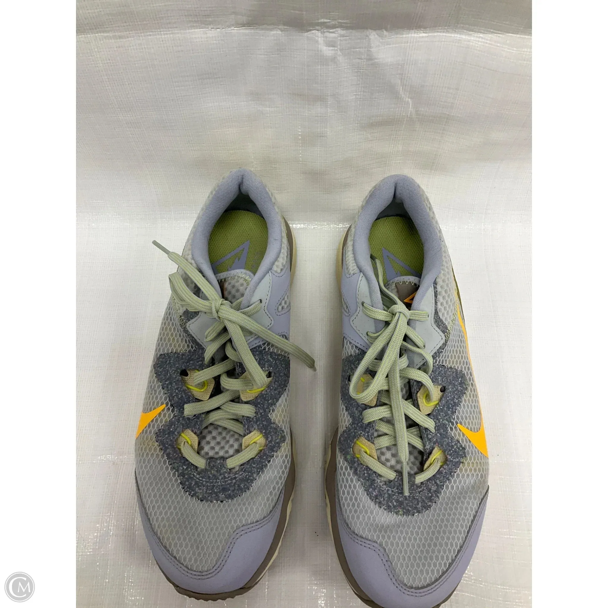 Shoes Athletic By Nike In Green & Yellow, Size: 11 nike