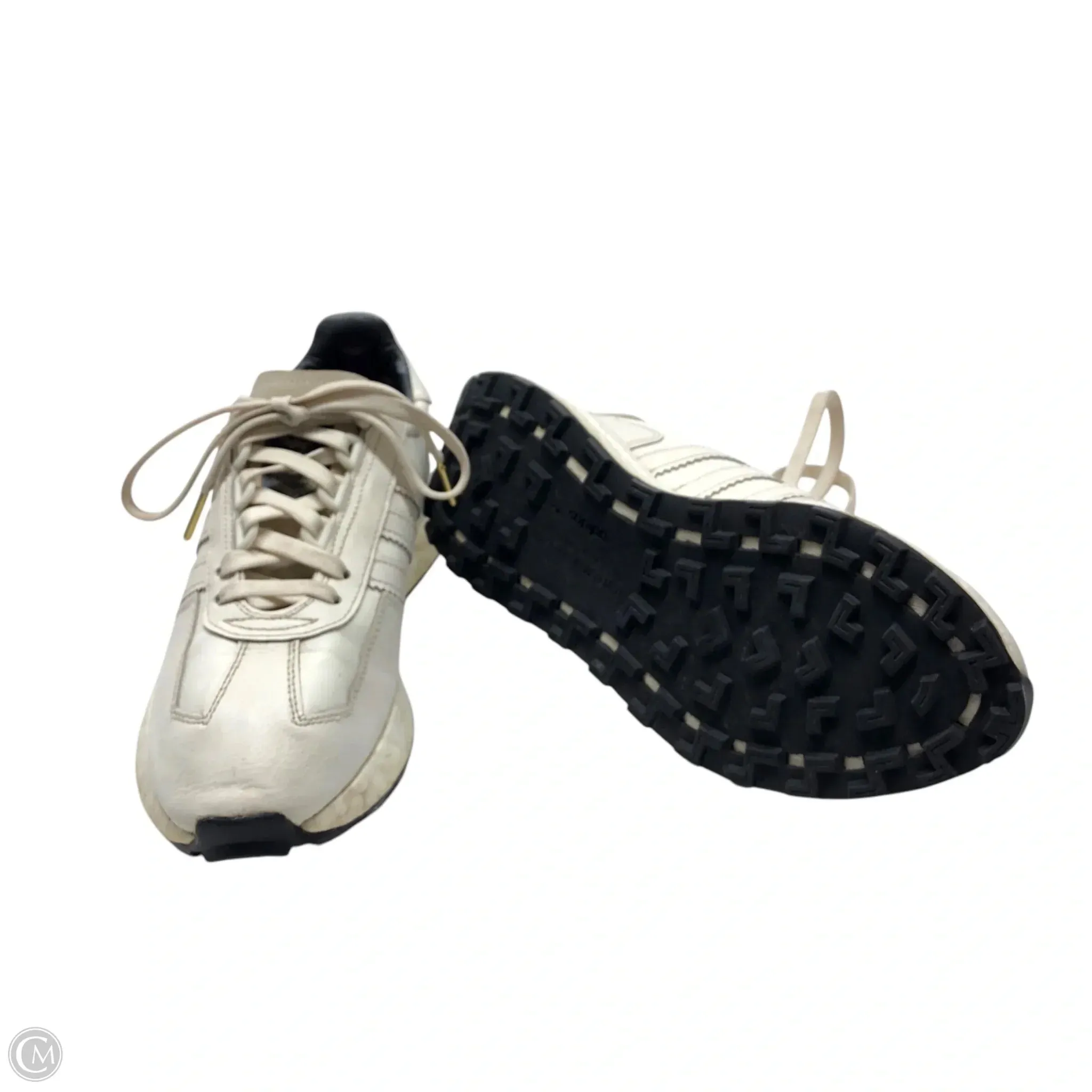 Shoes Sneakers By Adidas In Cream, Size: 7.5