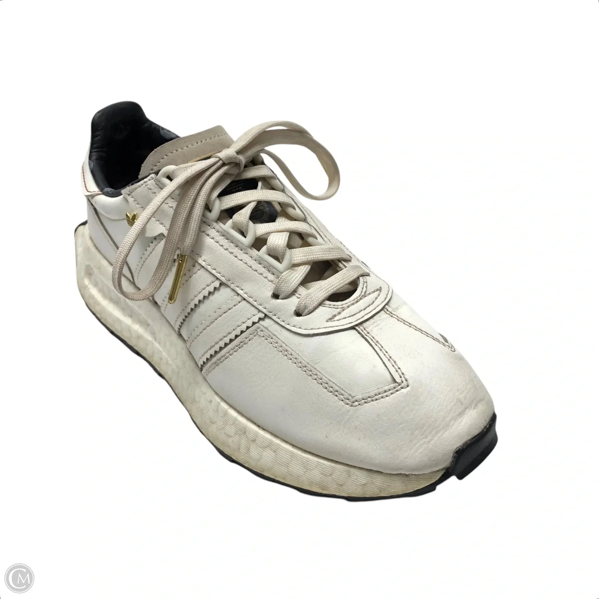 Shoes Sneakers By Adidas In Cream, Size: 7.5