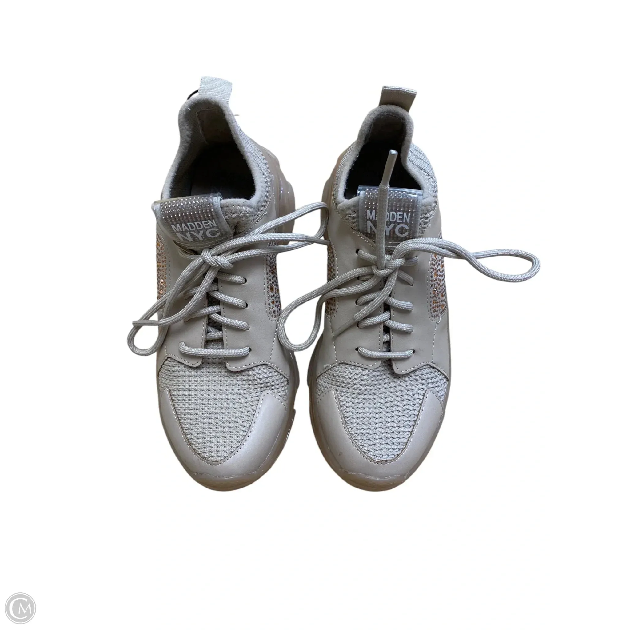 Shoes Sneakers By Madden Nyc In Tan, Size: 7