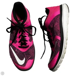 Shoes Sneakers By Nike In Black & Pink, Size: 9