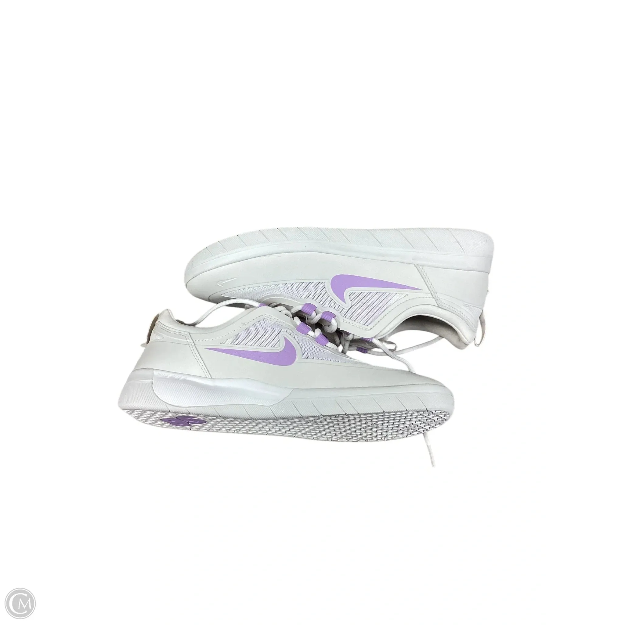 Shoes Sneakers By Nike In Purple & White, Size: 11.5 nike