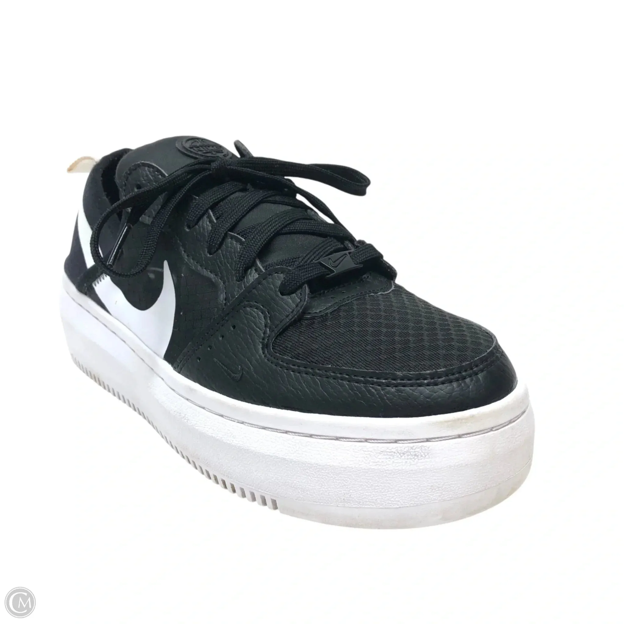 Shoes Sneakers Platform By Nike In Black & White, Size: 9 nike