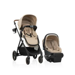 Shyft Intuiti  Travel System featuring Revolve180 LiteMax NXT with SensorySoothe Green and Gentle - Support