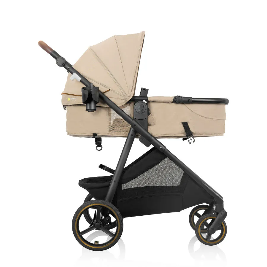 Shyft Intuiti  Travel System featuring Revolve180 LiteMax NXT with SensorySoothe Green and Gentle