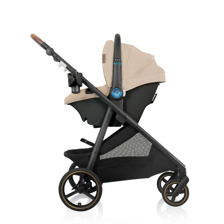 Shyft Intuiti  Travel System featuring Revolve180 LiteMax NXT with SensorySoothe Green and Gentle
