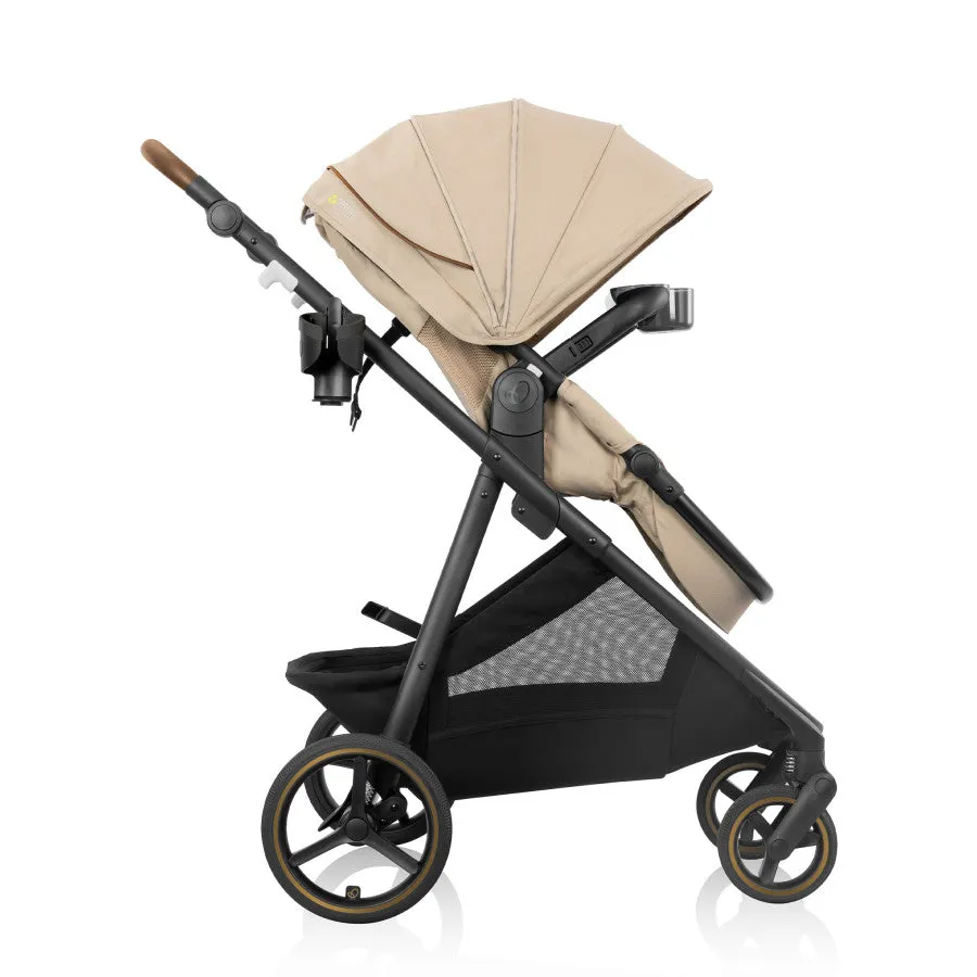 Shyft Intuiti  Travel System featuring Revolve180 LiteMax NXT with SensorySoothe Green and Gentle