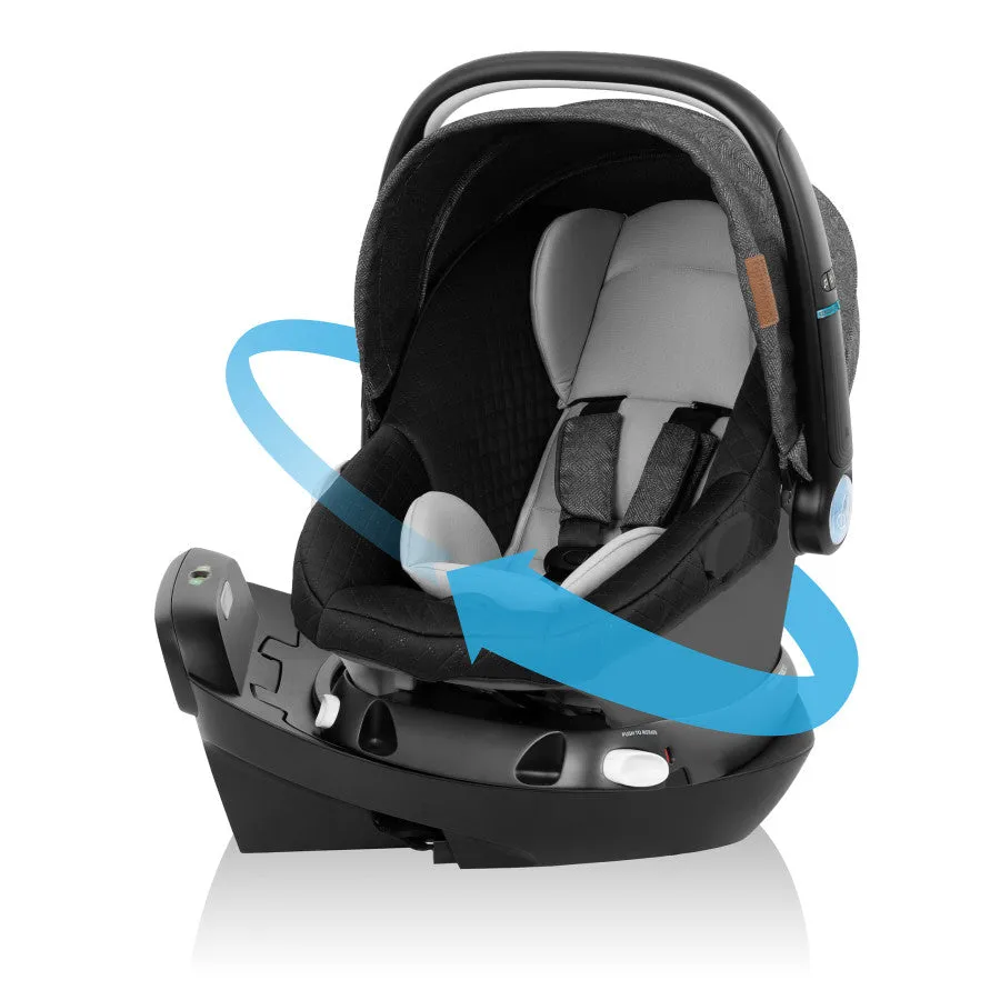 Shyft Intuiti  Travel System featuring Revolve180 LiteMax NXT with SensorySoothe