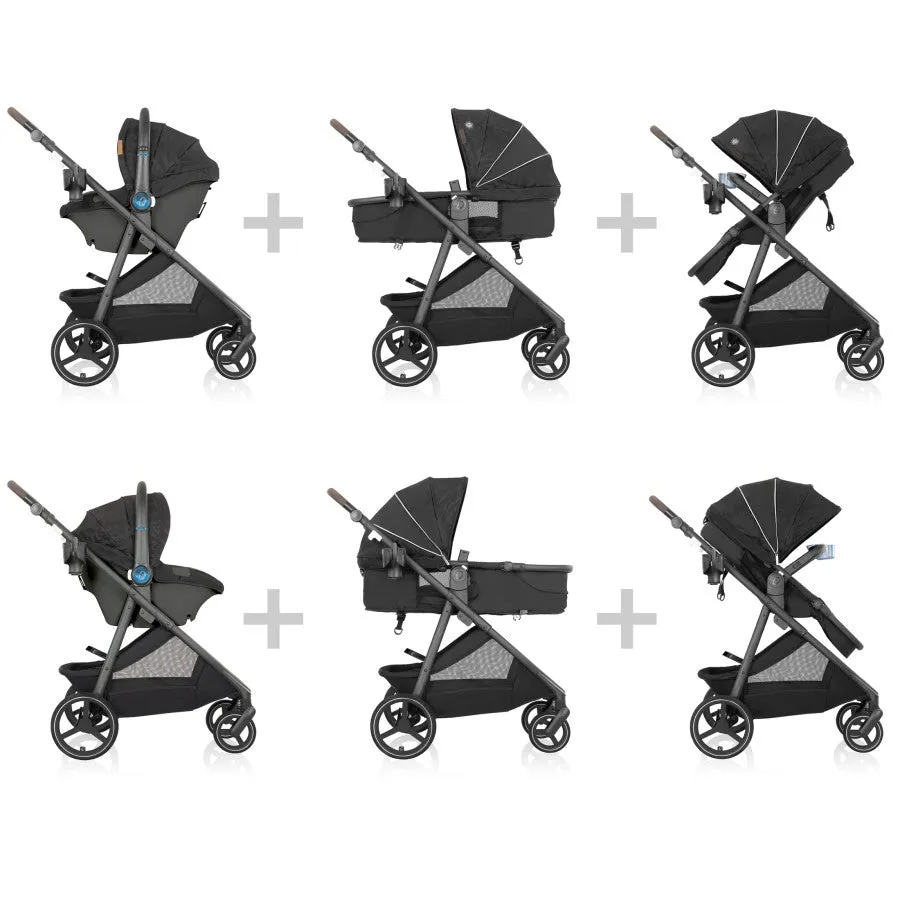 Shyft Intuiti  Travel System featuring Revolve180 LiteMax NXT with SensorySoothe