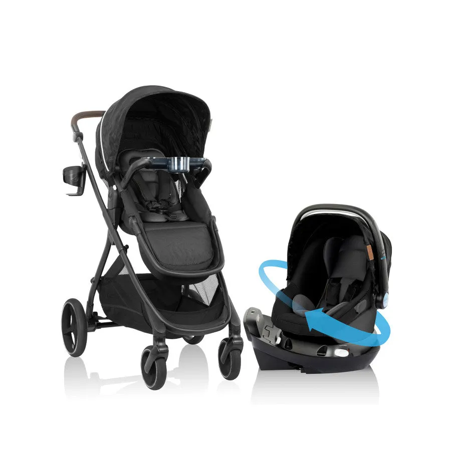 Shyft Intuiti  Travel System featuring Revolve180 LiteMax NXT with SensorySoothe