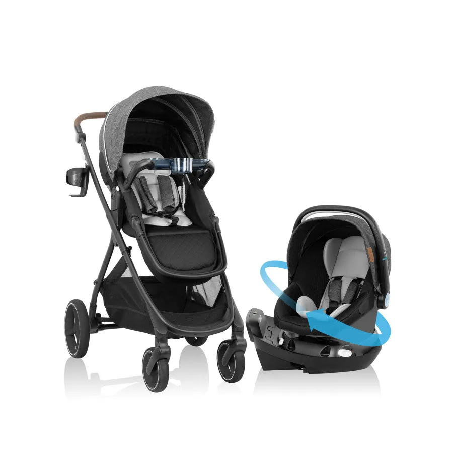 Shyft Intuiti  Travel System featuring Revolve180 LiteMax NXT with SensorySoothe