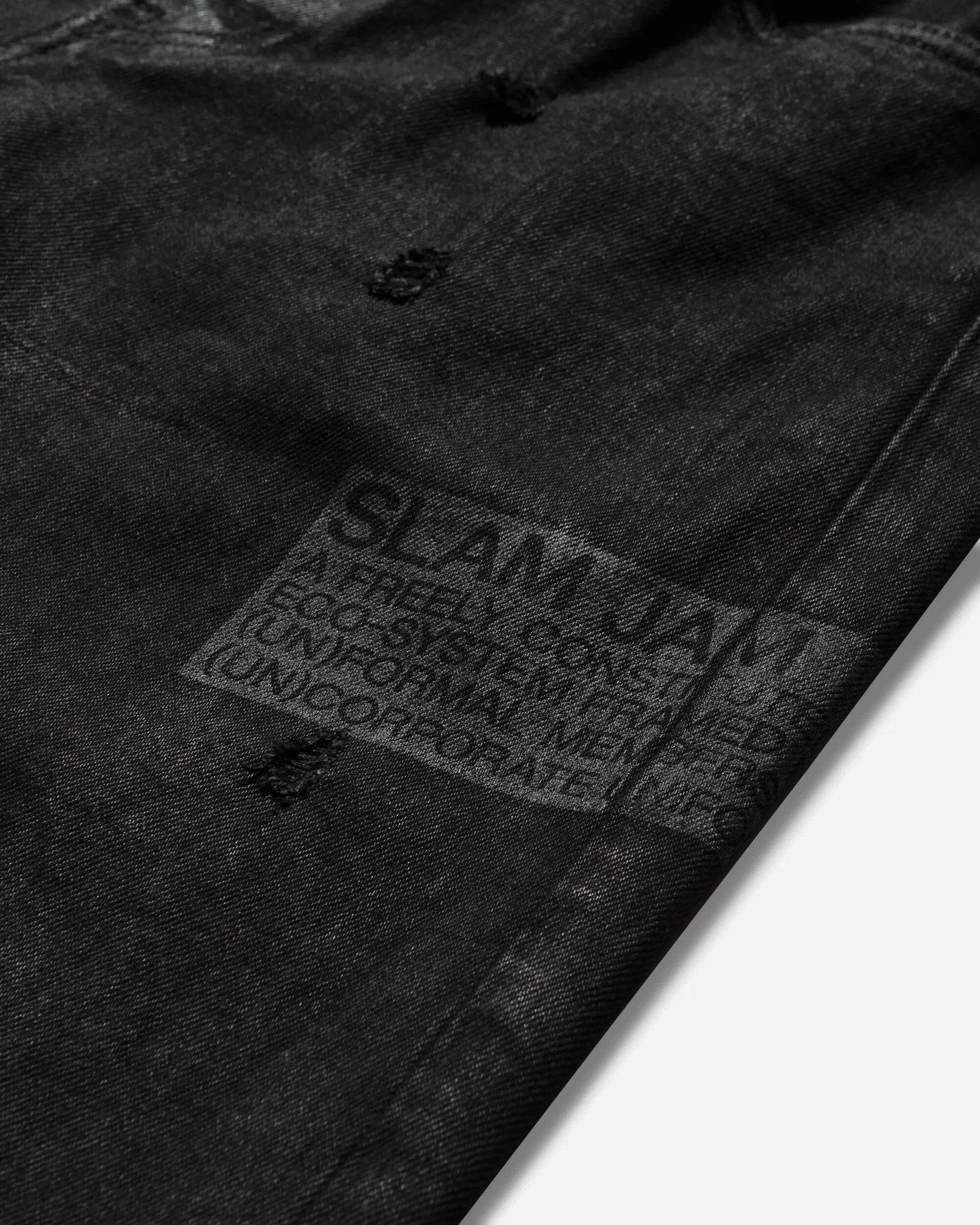 Slam Jam 501? Custom Jeans Black