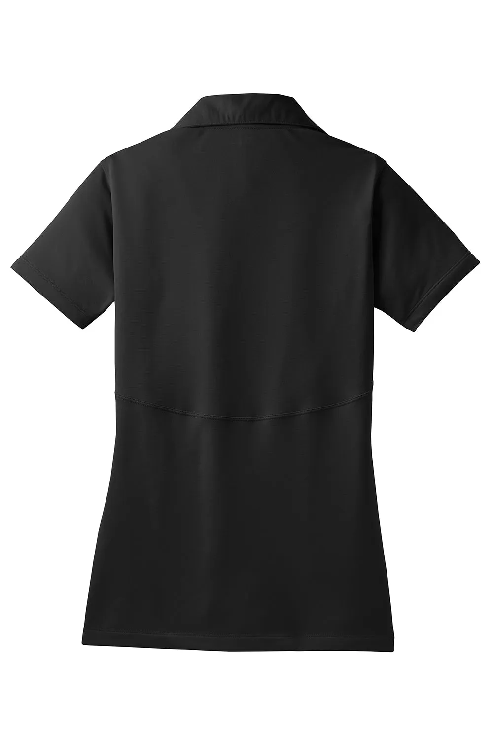 Sport-Tek Womens Sport-Wick Moisture Wicking Short Sleeve Polo Shirt - Black