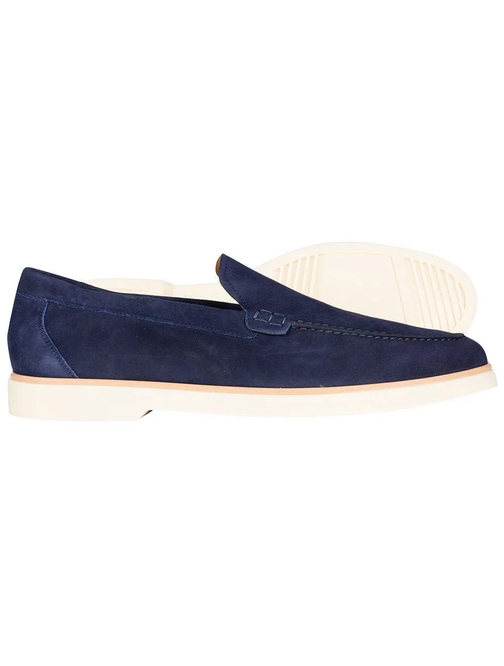 Suede Loafer Navy