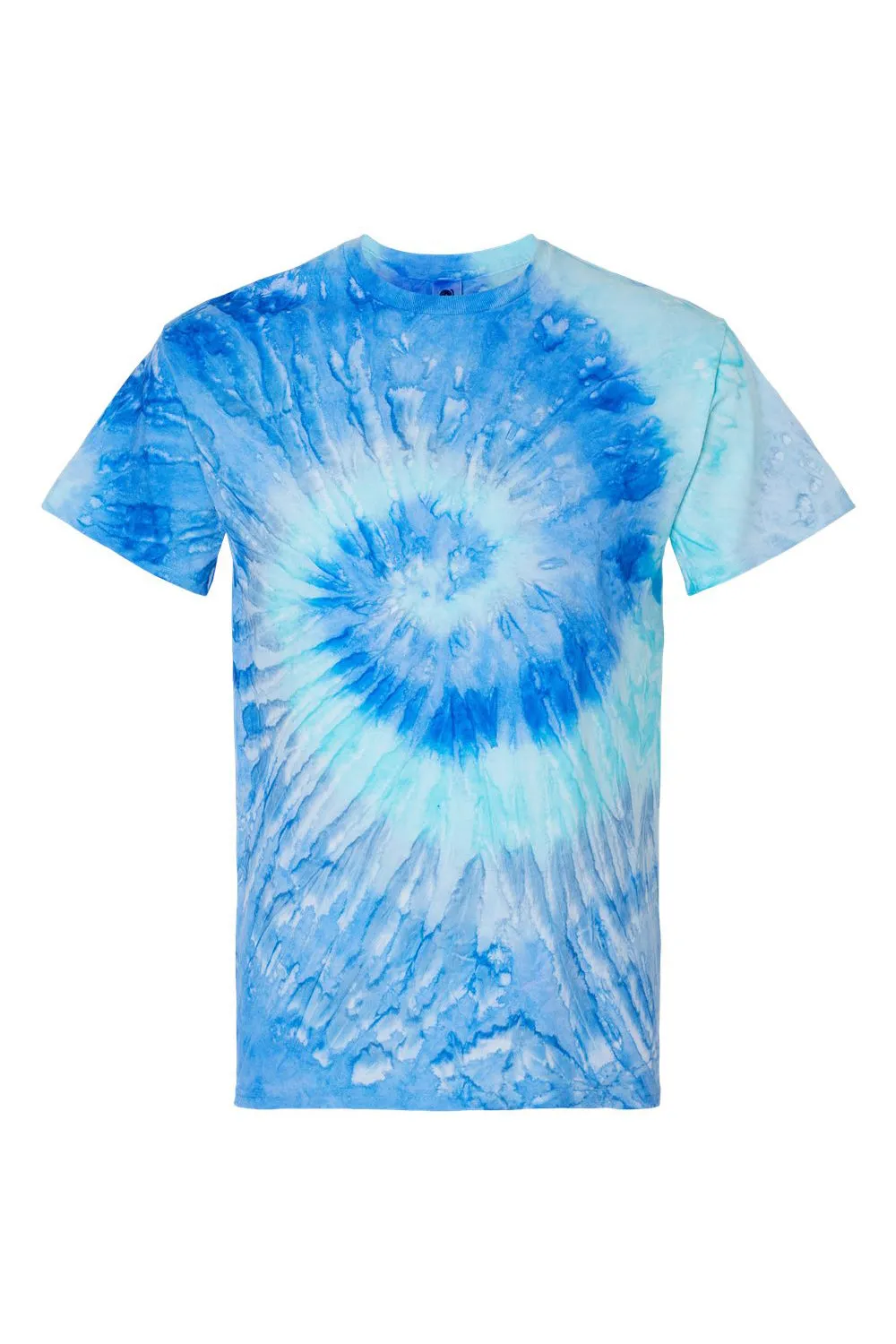 Tie-Dye Youth Short Sleeve Crewneck T-Shirt - Blue Jerry