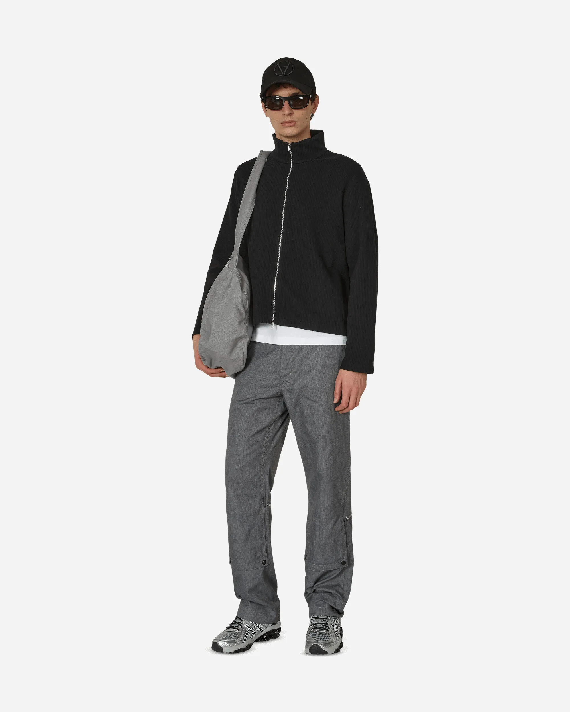 Tonino Utility Trousers Grey Melange