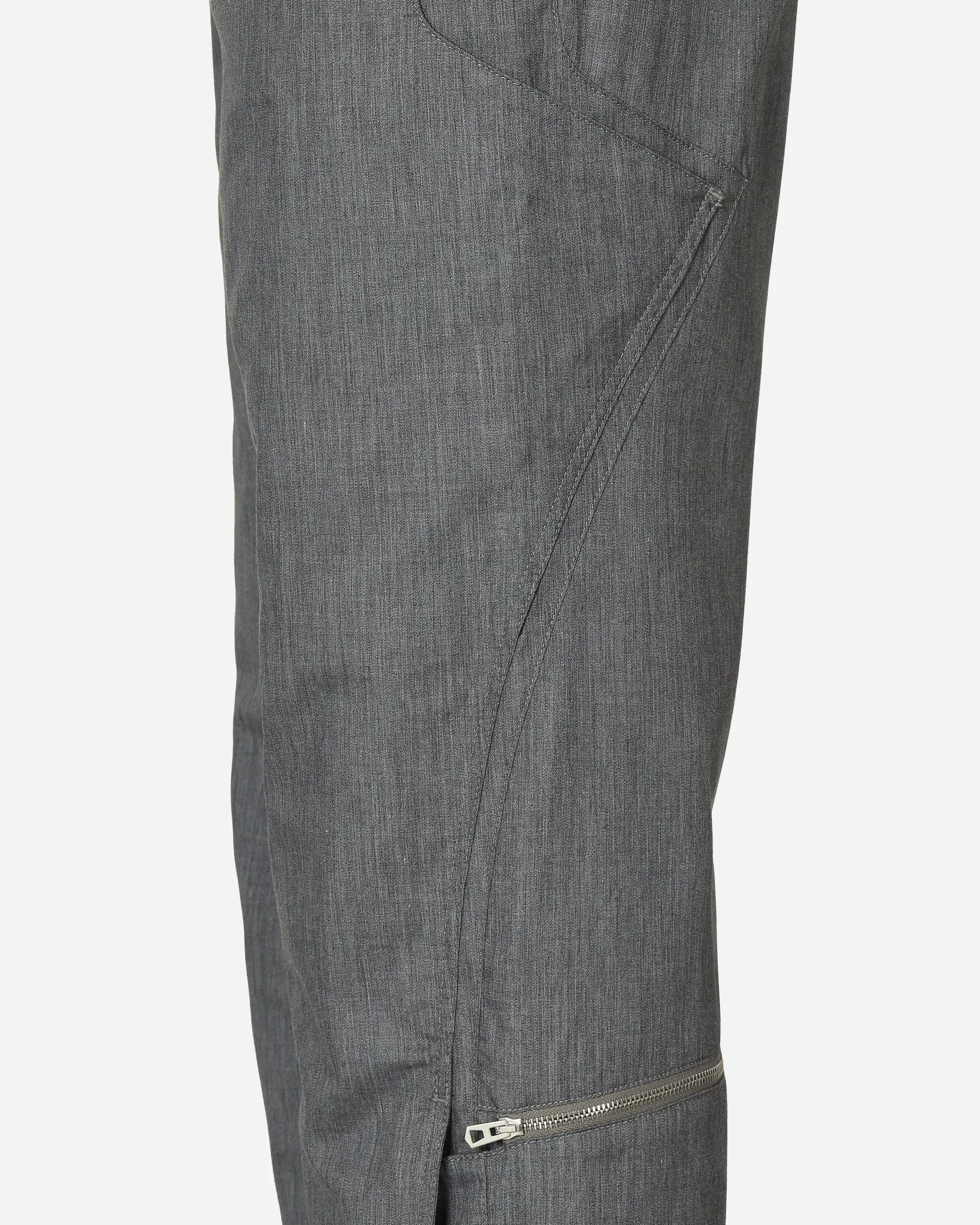 Tonino Utility Trousers Grey Melange