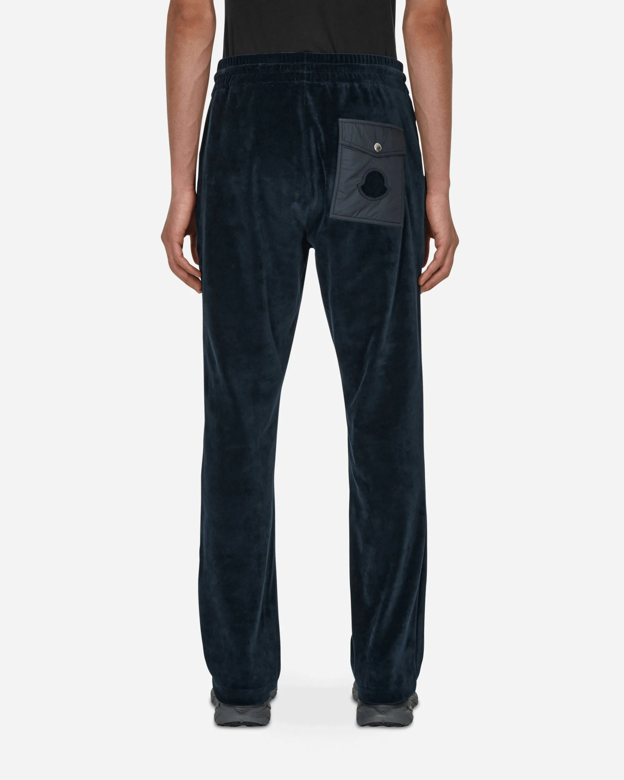 Velvet Sweatpants Blue