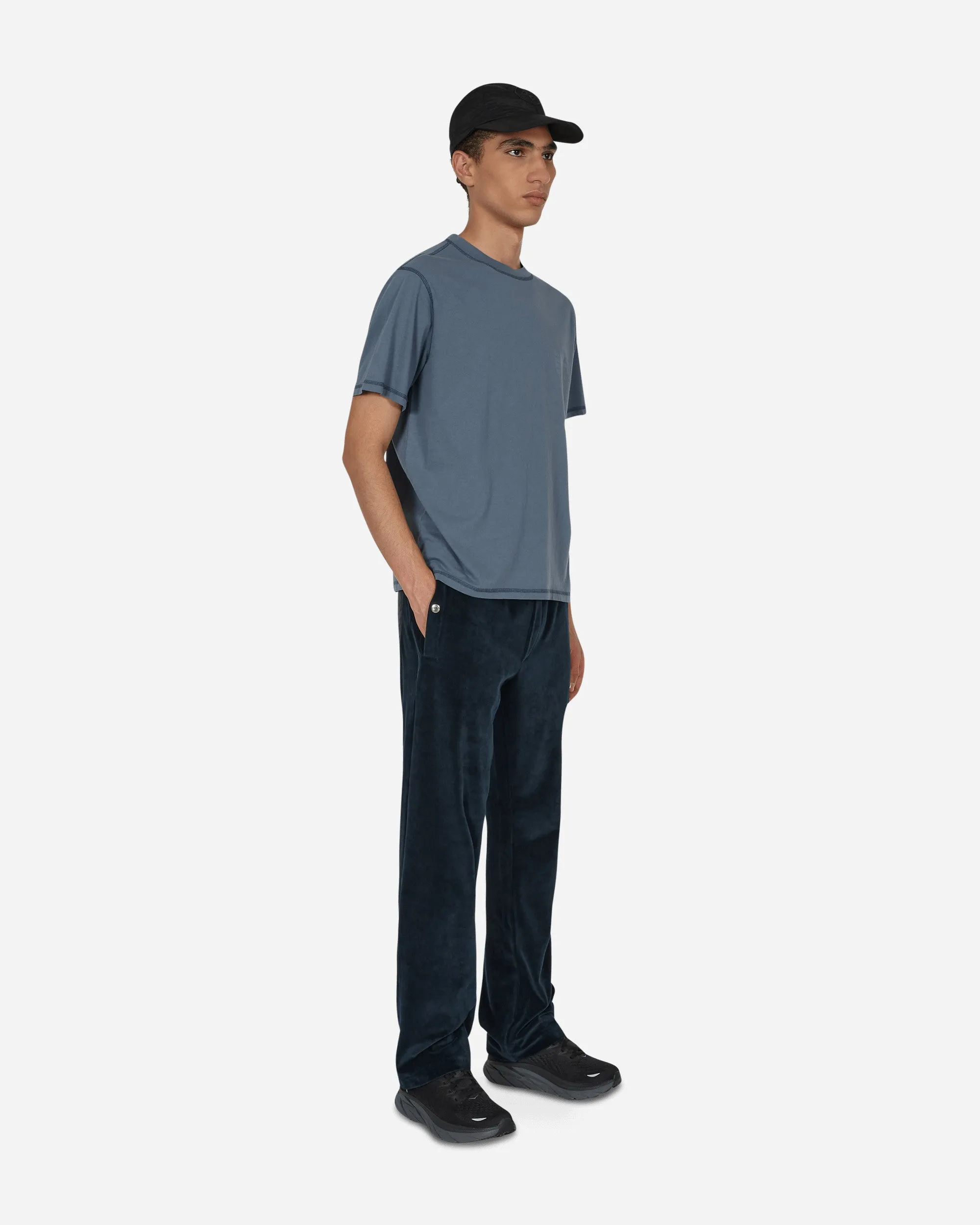 Velvet Sweatpants Blue