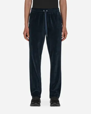 Velvet Sweatpants Blue