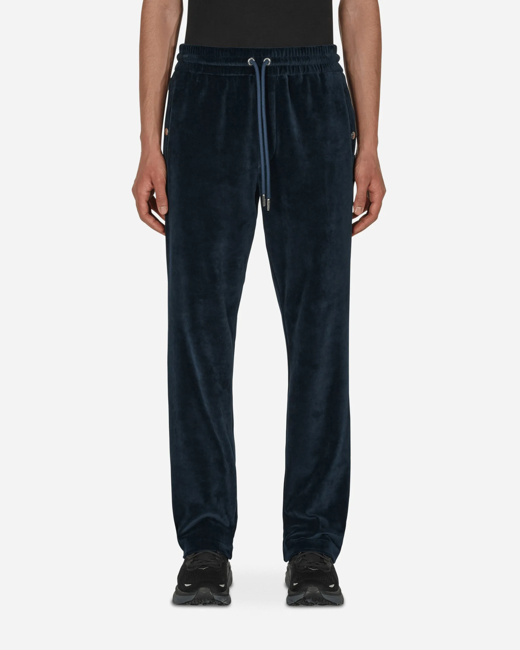 Velvet Sweatpants Blue