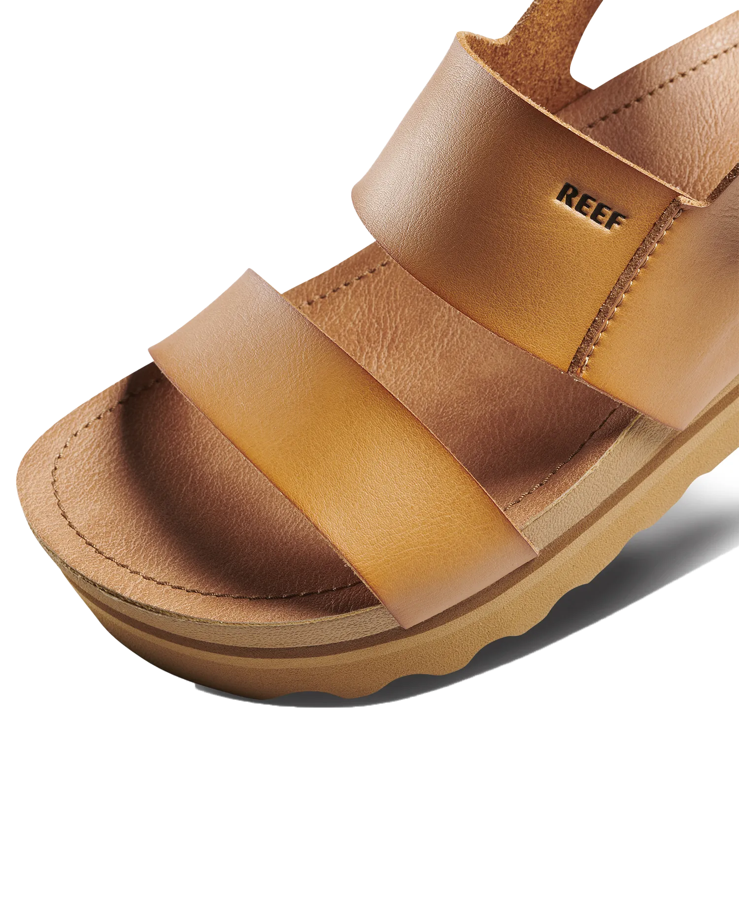 Vista Hi Buckle Sandals in Natural