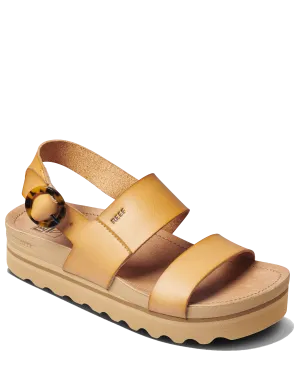 Vista Hi Buckle Sandals in Natural